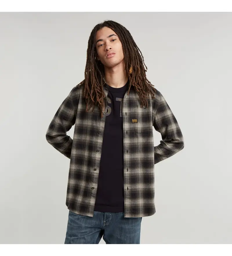 per uomo D23553-D748-G721 Maglia Bristum 2 0 Slim nera (XS), Nero, Casual, Cotone, Manica lunga