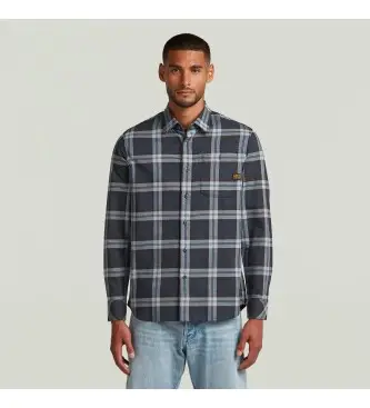 per uomo D23553-D748-H522 Camicia blu navy Bristum 2 (XS), Casual, Cotone, Manica lunga