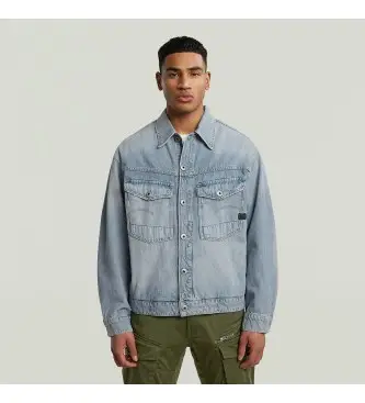 per uomo D23593-D943-H133 Giacca Dakota blu (M), Casual, Cotone biologico, Sostenibile