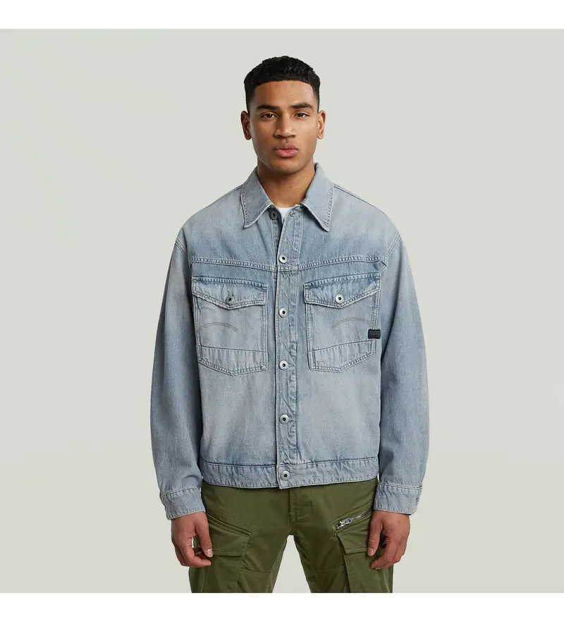 per uomo D23593-D943-H133 Giacca Dakota blu (XS), Casual, Cotone biologico, Sostenibile