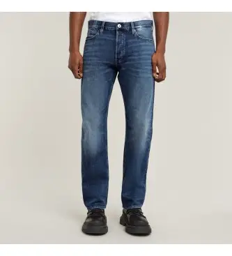 per uomo D23691-D536-G804 Jeans blu dritti regolari Dakota (31/34), Casual, Cotone, Denim