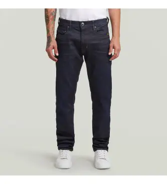 per uomo D23692-7209-89 Pantaloni Mosa Straight Navy (32/32), Casual, Cotone, Denim