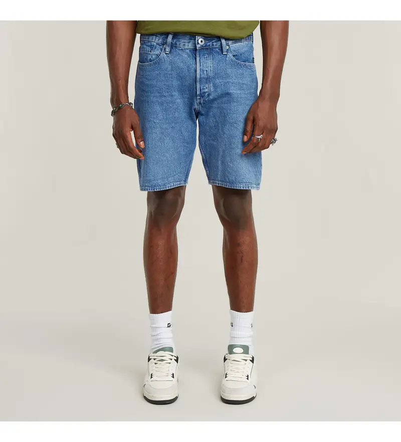 per uomo D24411-D436-H145 Pantaloncini Dakota Clean Edge blu (28), Casual, Cotone, Denim