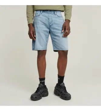 per uomo D24411-D536-G339 Pantaloncini Dakota Clean Edge blu (32), Casual, Denim, Cotone biologico, Sostenibile