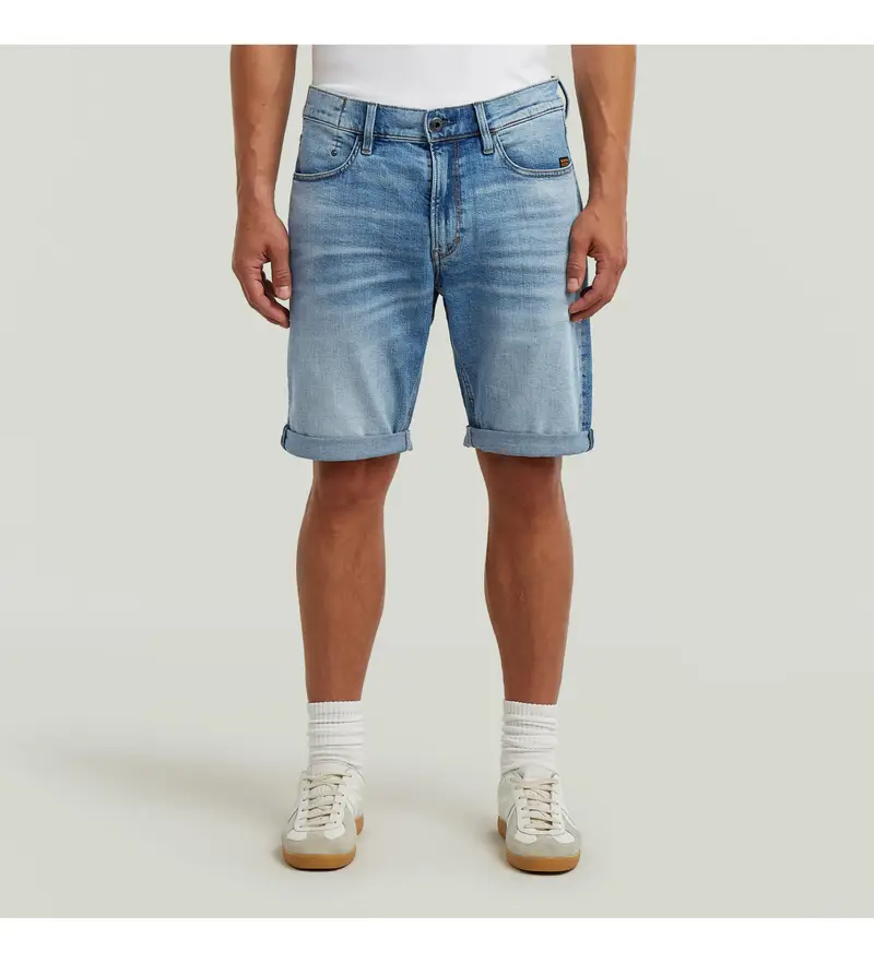 per uomo D24430-E205-8436 Pantaloncini blu Mosa (29), Casual, Cotone, Denim