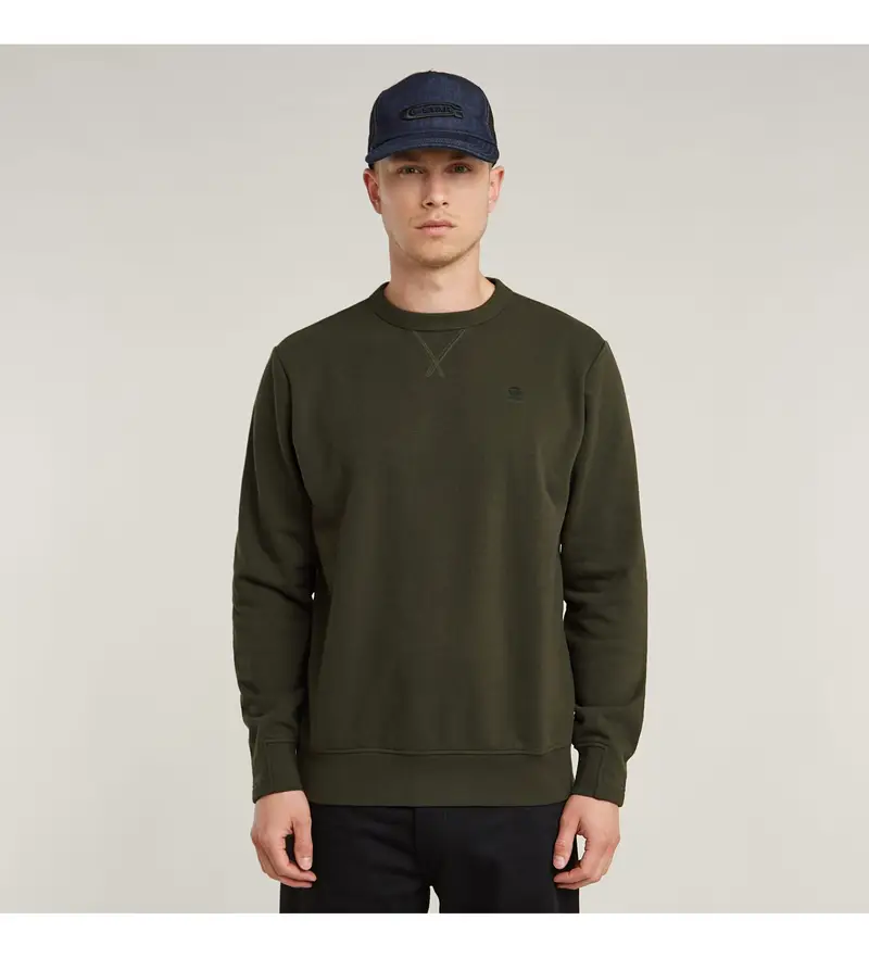 per uomo. D25121-D566-995 Felpa verde Nifous (XS), Casual, Cotone biologico, Sostenibile