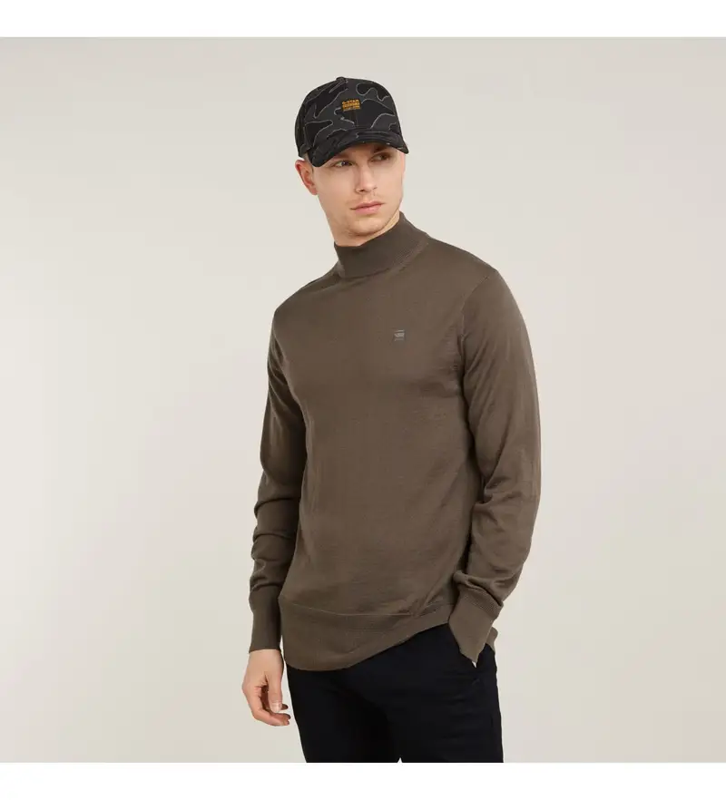 G-star Maglione Premium Core finto marrone Uomo in lana