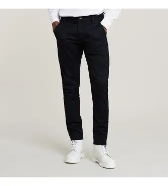 per uomo D25179-C105-C742 Pantaloni Skinny Chino 3 0 blu navy (38/32), Casual, Cotone biologico, Sostenibile