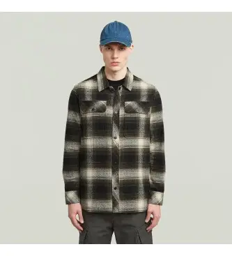 per uomo D25388-E074-H567 Camicia marrone GPO (XS), Casual, Cotone, Manica lunga