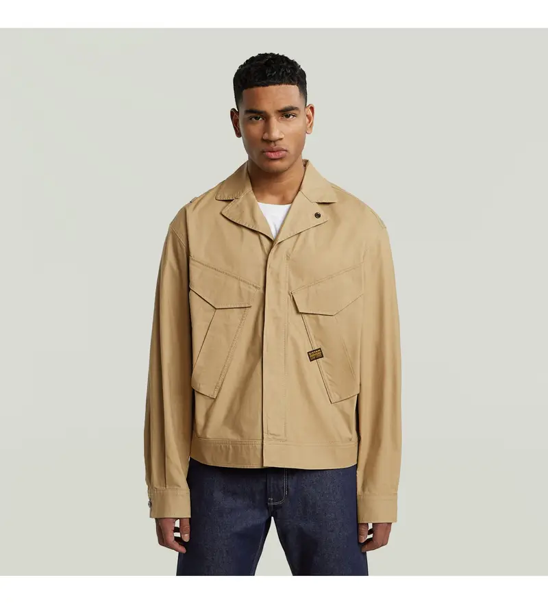 per uomo D26192-D387-5750 Giacca Rovic marrone (XS), Casual, Cotone