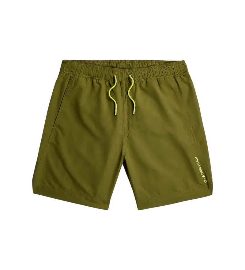 per uomo. D26207-A505-G985 Costume da bagno lungo verde (XS), Beachwear, Poliestere