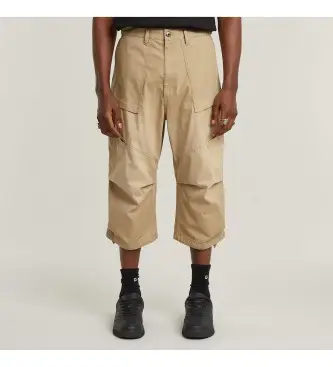 per uomo D26221-D387-5750 Pantaloncini Fatigue 3D Relaxed beige (33), Casual, Cotone