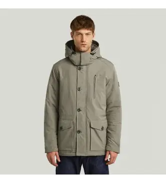 per uomo D26403-D908-G106 Anorak Vodan Pad grigio (XS), Casual, Poliestere