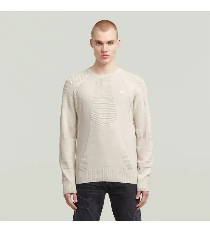 per uomo D26777-C259-G908 Felpa a coste beige 3D da motociclista (M), Casual, Acrilico, Cotone biologico, Sostenibile