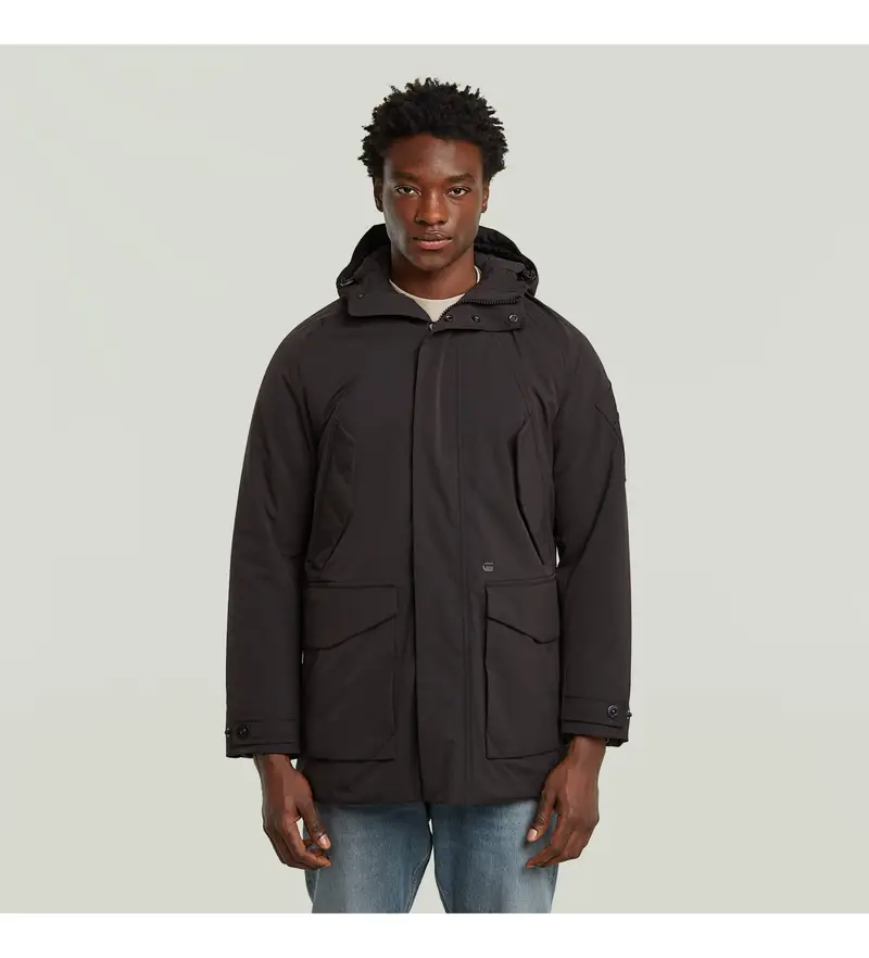 G-Star Parka Uomo Nero 4056349