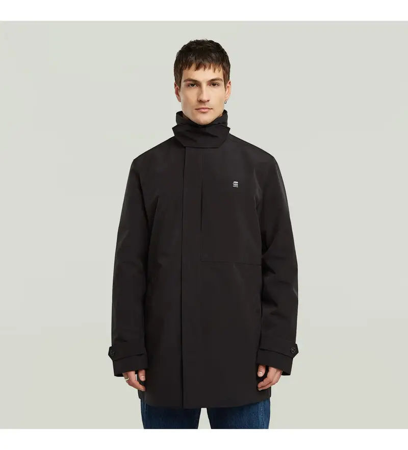 per uomo D26925-C408-8299 Giacca nera Garber (S), Nero, Casual, Poliestere