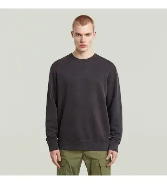 per uomo D27082-D575-H590 Felpa lavata grigio scuro (L), Casual, Cotone