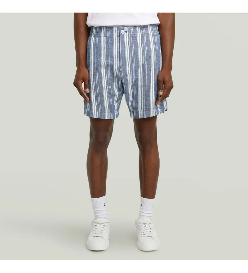 per uomo D27483-D916-H058 Pantaloncini da resort blu (27), Casual, Cotone