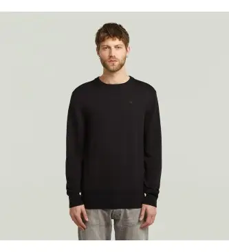 per uomo D27686-B692-6484 Maglia nera Premium Core R (M), Nero, Casual, Lana