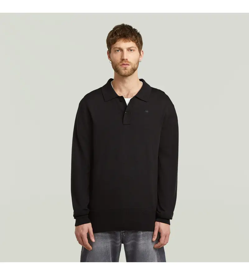 G-Star Polo Uomo Nero 4056406