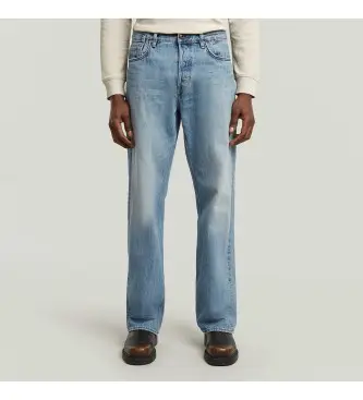 per uomo D27736-D499-H484 Jeans blu dritti e rilassati Deeggie (32/32), Casual, Denim, Sostenibile, Cotone Riciclato