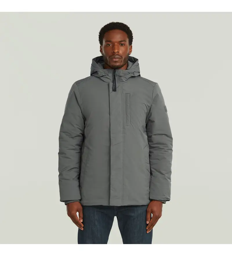 per uomo D27789-D908-1260 Giacca grigia Vodan pulita (M), Casual, Grigio, Poliestere