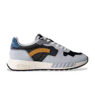 per uomo D29869-01-B455 Sneakers grigie Avert (41), Basso, Stringhe, Casual, Grigio Blu