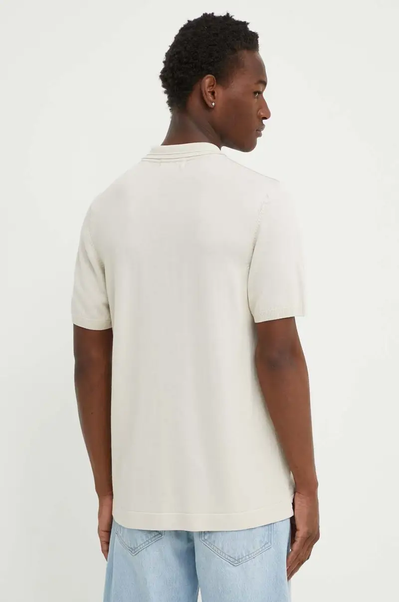 G-Star Polo Uomo Beige 3120876 miniatura 3