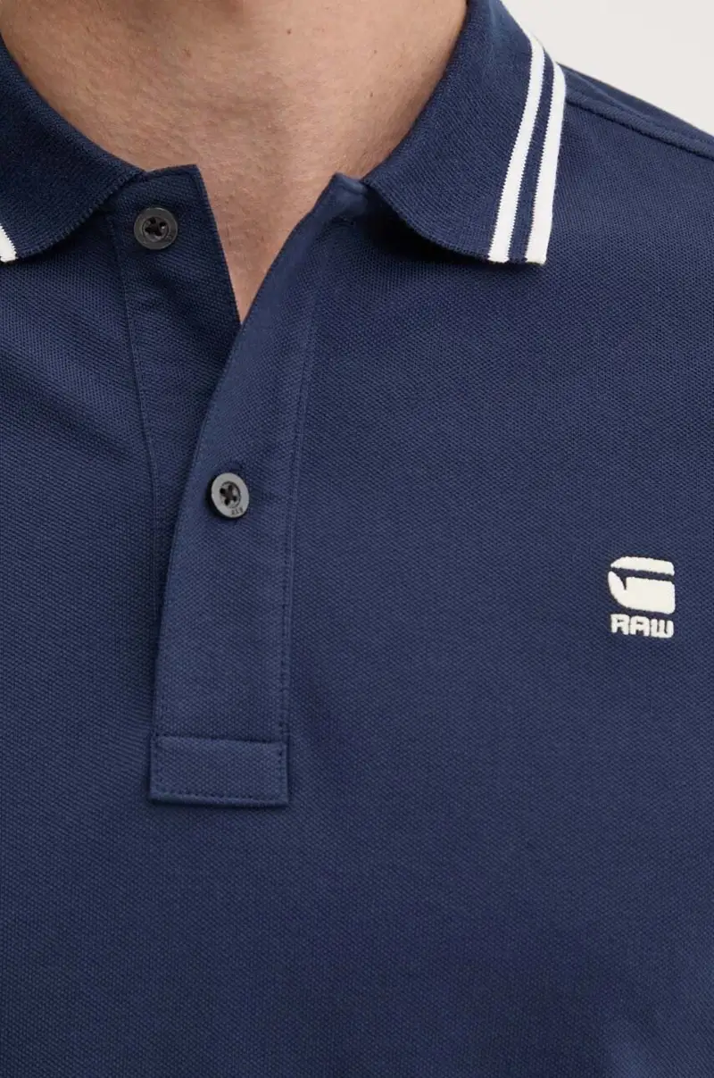 G-Star Polo Uomo Blu 3766448 miniatura 5