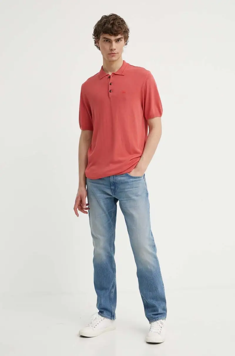 G-Star Polo Uomo Rosa 2470711 miniatura 2