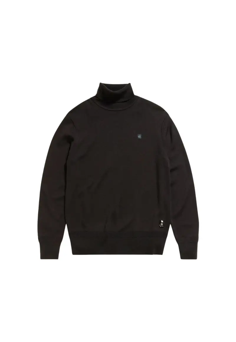 Premium Core Turtle Knit - M / Nero