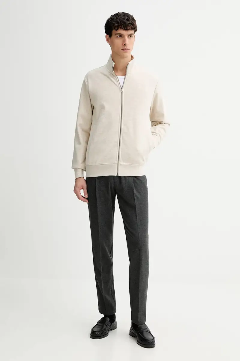 Raw felpa 3301 Slim Beige miniatura 2