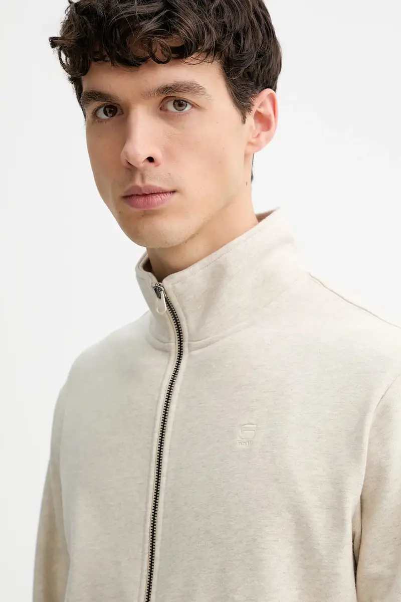 Raw felpa 3301 Slim Beige miniatura 4