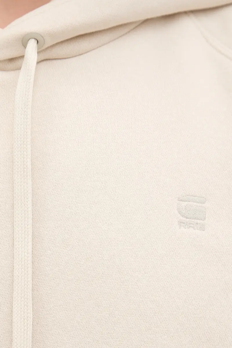 Raw felpa donna colore bianco con cappuccio D21255-C235 Beige miniatura 5