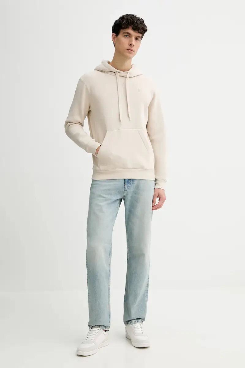 Raw felpa x Sofi Tukker Washed slim rib Beige miniatura 2