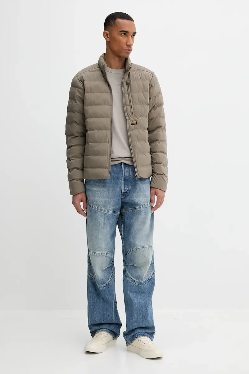 Raw giacca uomo colore nero D24276-D518 Verde miniatura 2