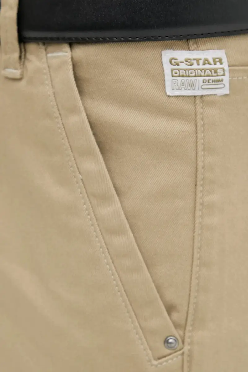 Raw pantaloni donna colore nero D25257-C105 Verde miniatura 4