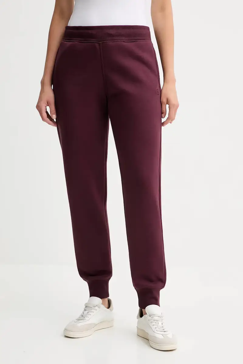 Raw pantaloni tuta colore bianco D21320-C235 Granata