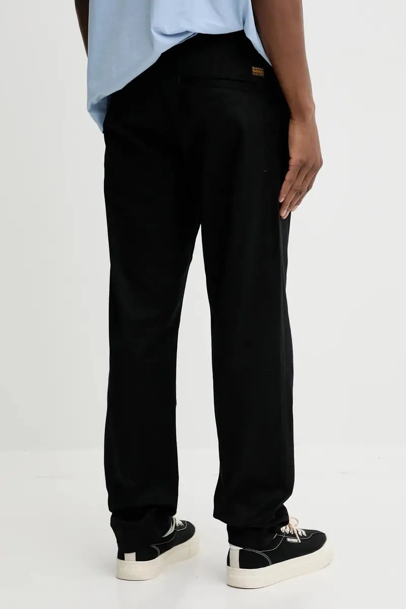 Raw pantaloni uomo colore verde D26400-C105 Nero miniatura 3