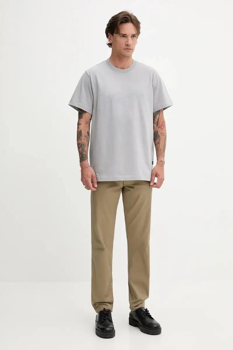 G-Star T-shirt Uomo Grigio 3249890 miniatura 2