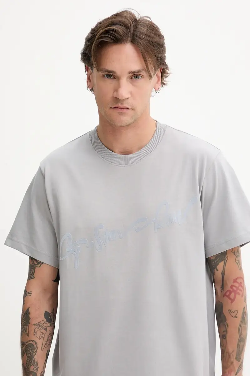 G-Star T-shirt Uomo Grigio 3249890 miniatura 4
