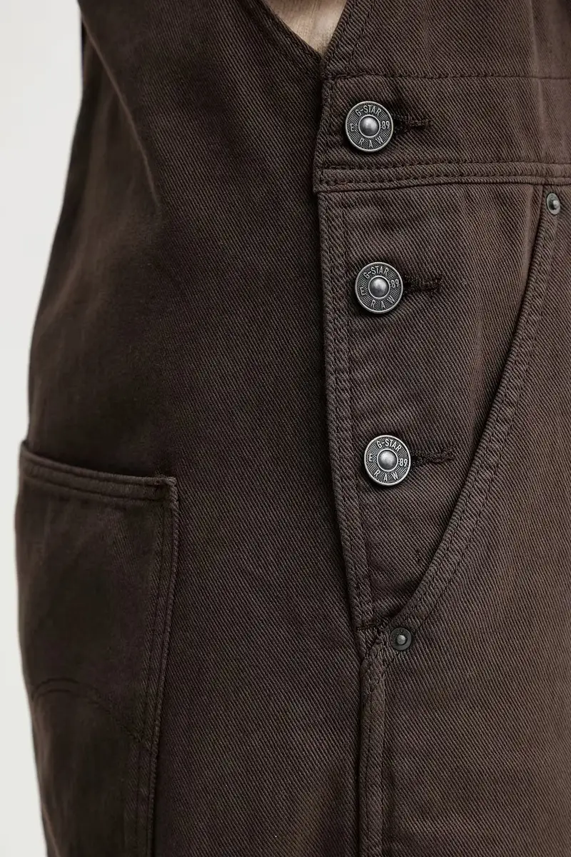 G-Star Salopette Donna Marrone 3772220 miniatura 5