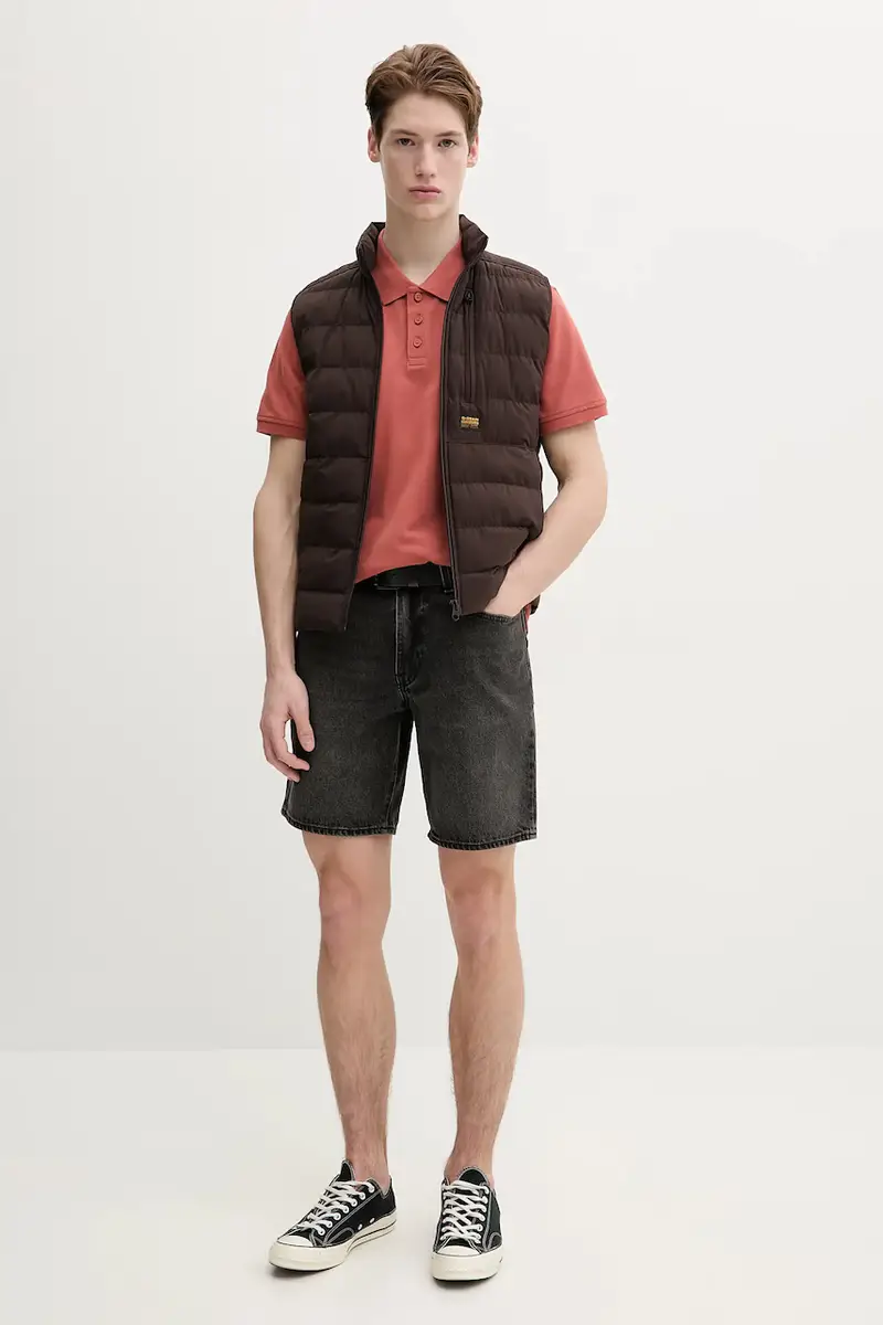 smanicato uomo colore marrone miniatura 2