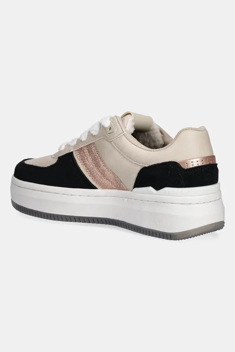 sneakers EVE MET W donna colore beige D28182-01-H656 miniatura 3