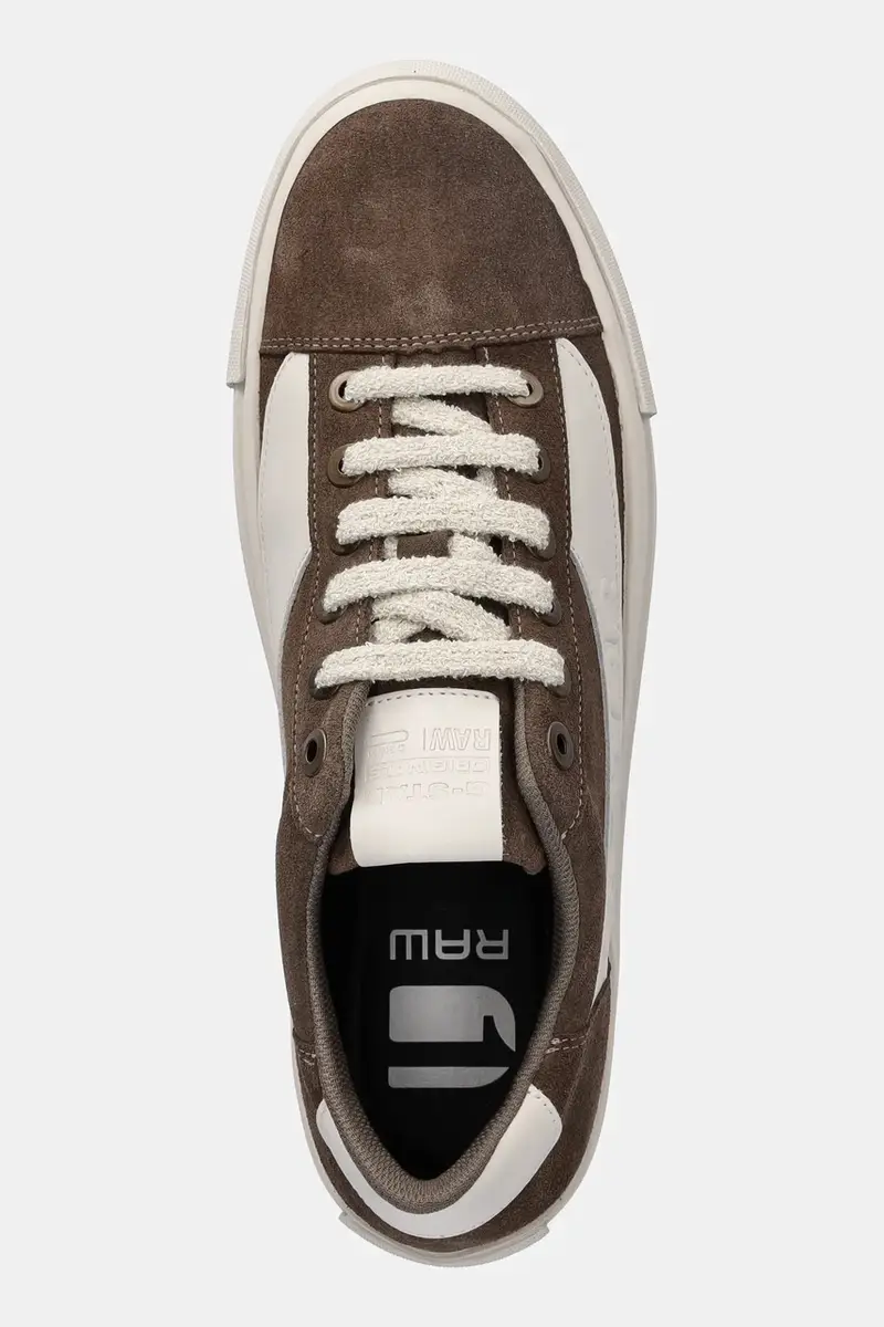 sneakers in camoscio LOOM BSC M uomo colore marrone D28160-01-G259 miniatura 4