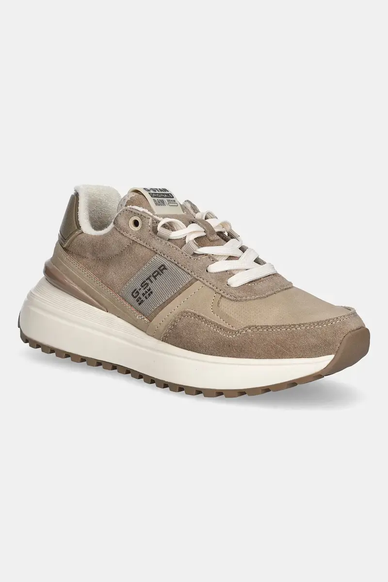 sneakers in camoscio LYN TWL W donna colore marrone D28140-01-5062