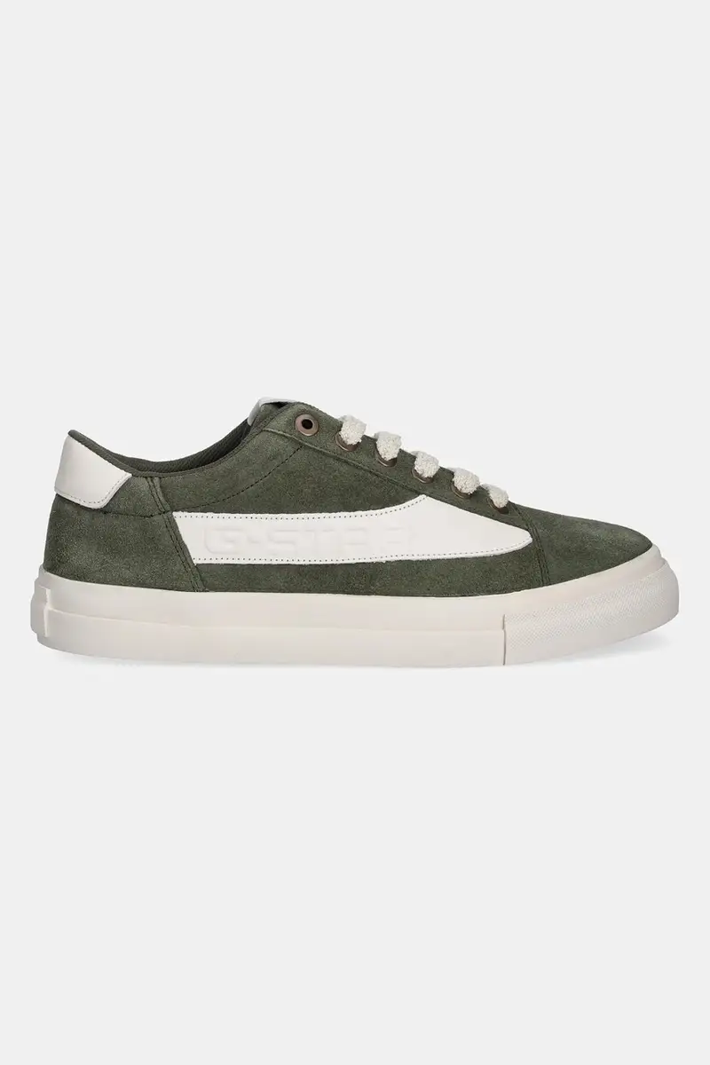 sneakers in pelle LOOM BSC M uomo colore verde D28160-01-H838 miniatura 2