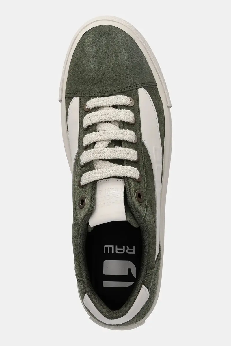 sneakers in pelle LOOM BSC M uomo colore verde D28160-01-H838 miniatura 4