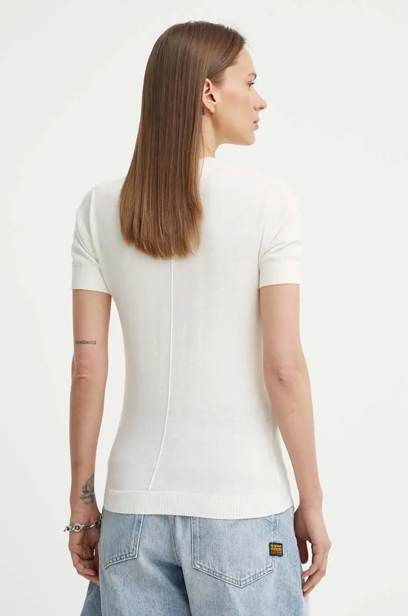 G-Star T-shirt Donna Beige 2885247 miniatura 3