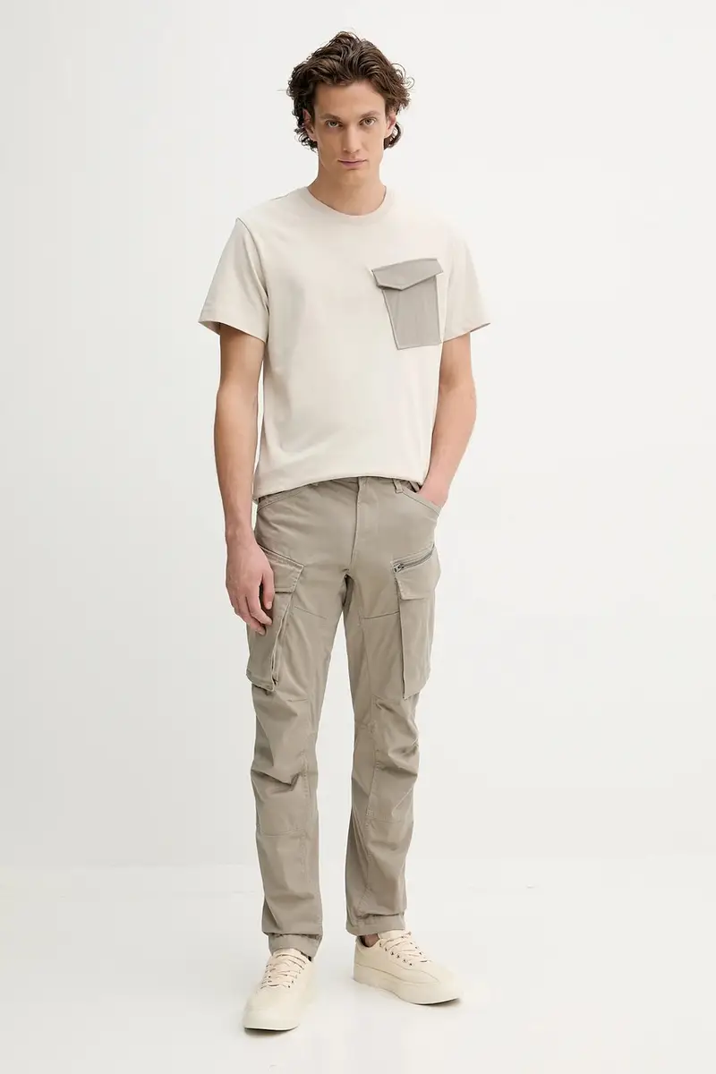 G-Star T-shirt Uomo Beige 3574139 miniatura 2